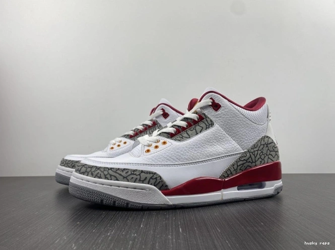 Rep Husky 3 Retro CT8532-126 Cardinal Red Jordan 0719
